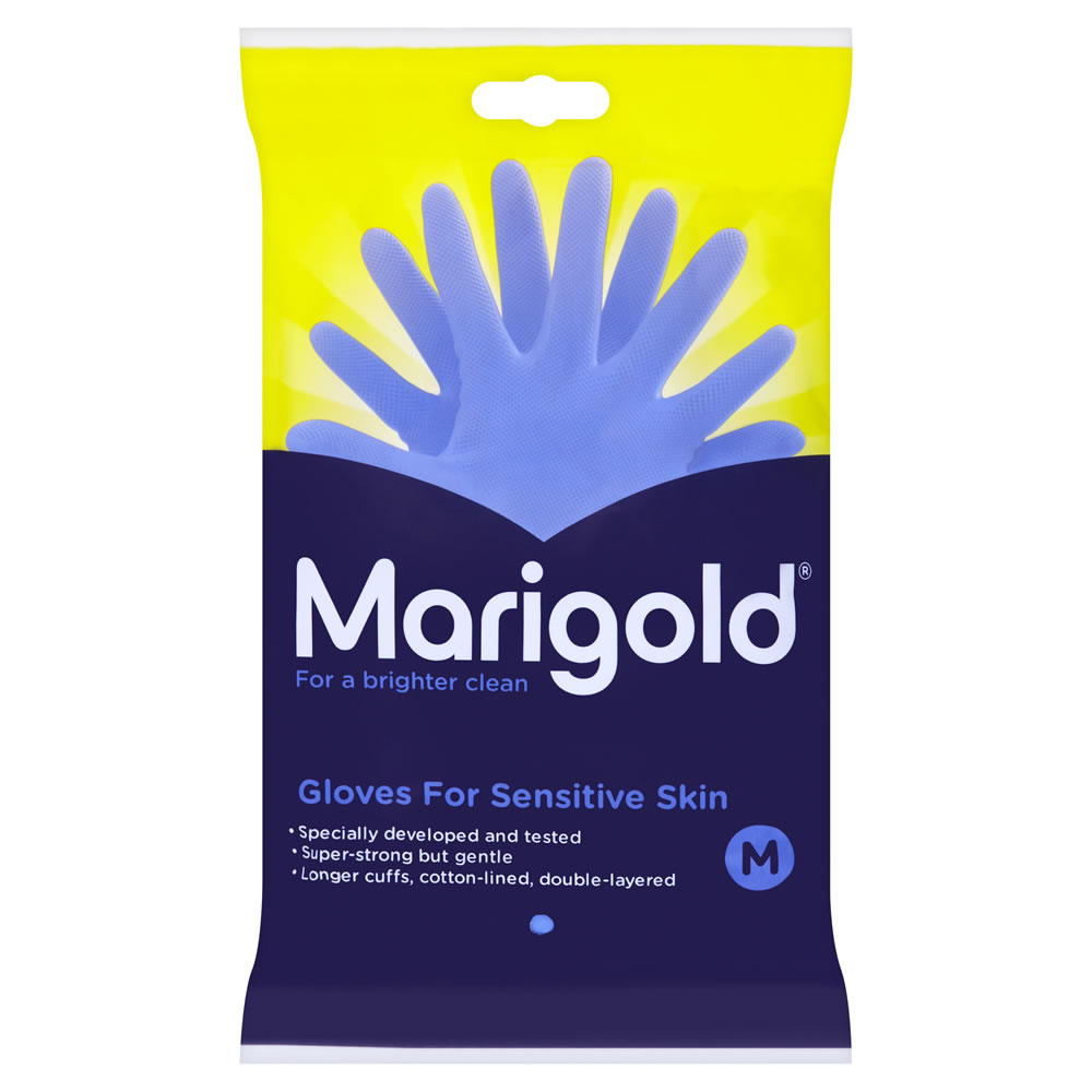 Marigold Medium Sensitive Gloves Image