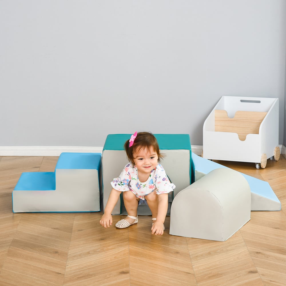 Tommy Toys Kids 4 Piece Soft Climber Block Play Set Image 2