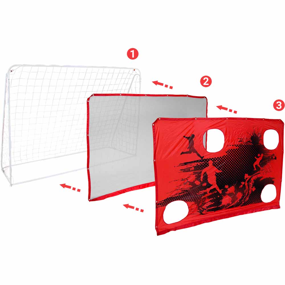 3in1 Portable Football Shooting Target Image 2