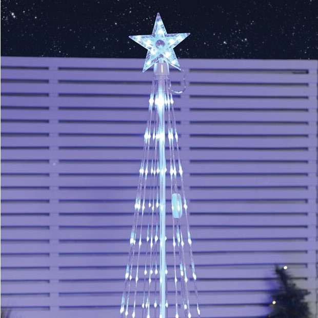 1.8m Christmas Light Up Tree Image 1