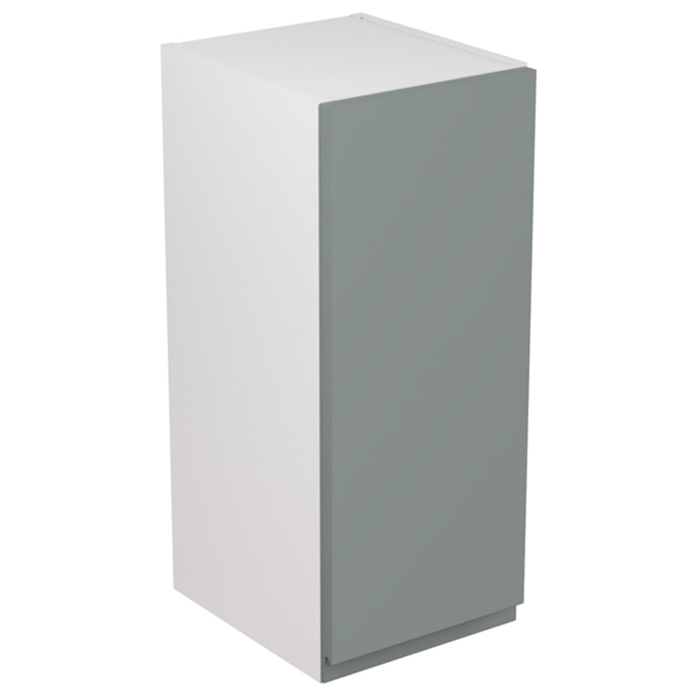 Kitchen Kit J-Pull Matt Sage Green Wall Kitchen Cabinet Flatpack 300mm Image 1