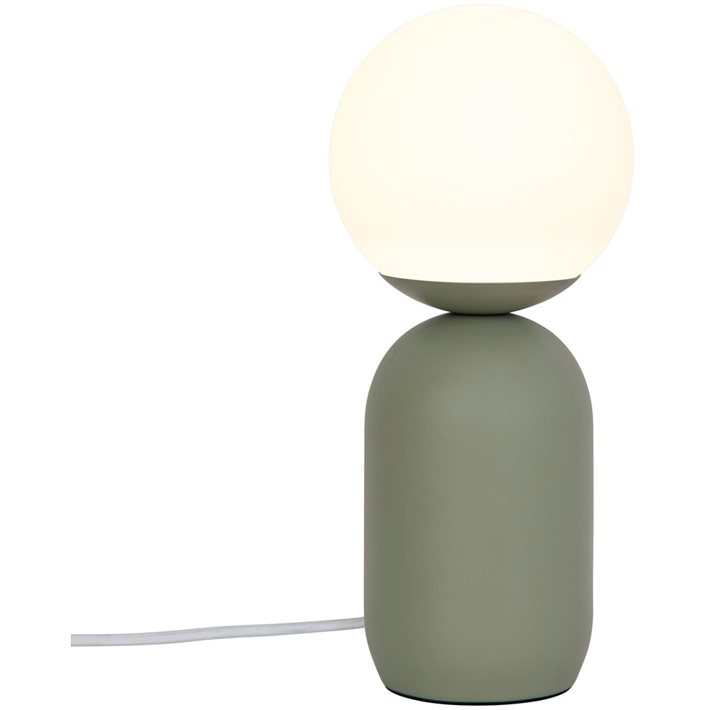 Nordlux Notti Green Opal Glass Shade Table Lamp Image 3