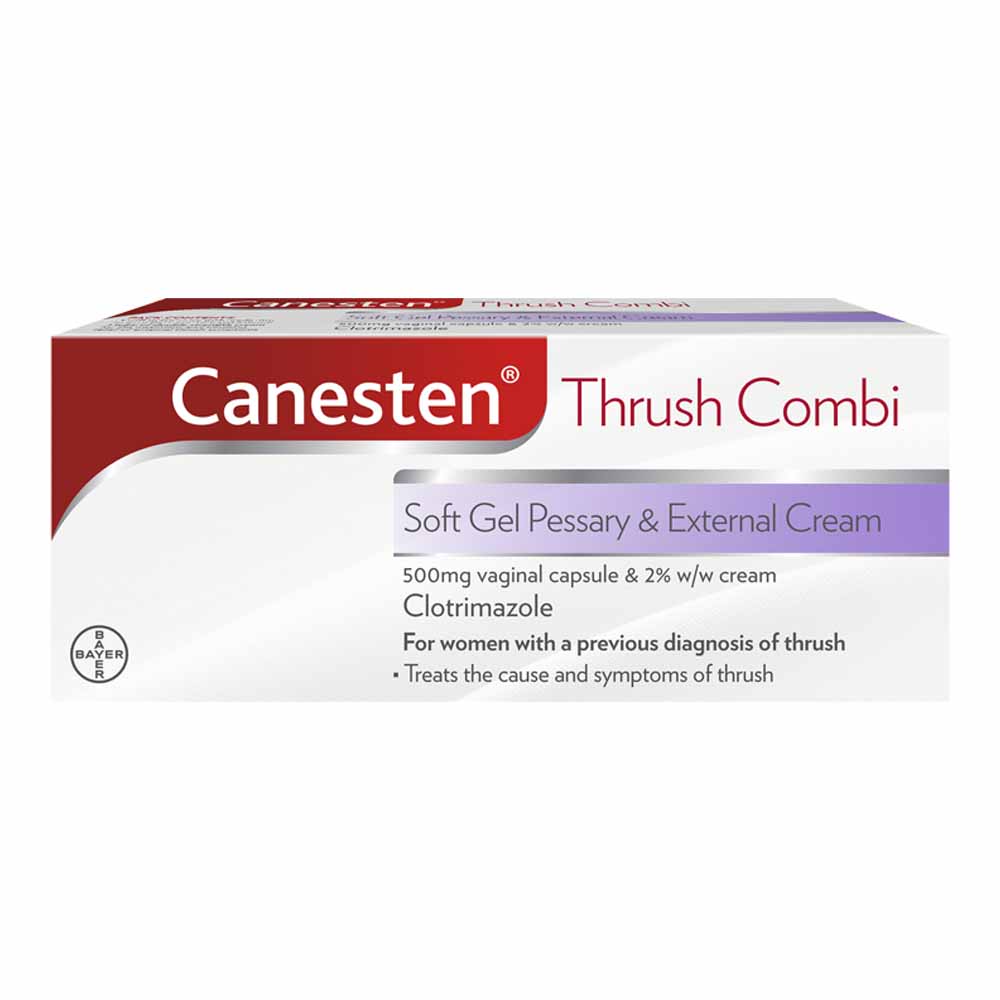 Canesten Thrush Combi Soft Gel Pessary & External Cream Image 2