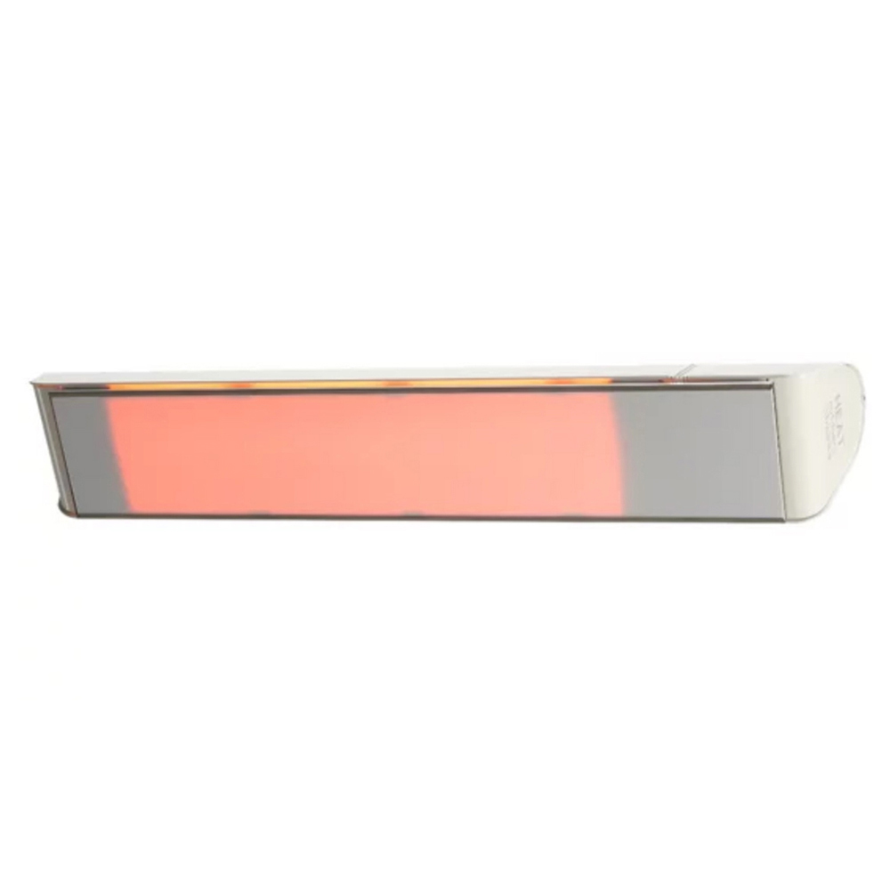 Shadow White ULG+ Glass Fronted Patio Heater 2000W Image