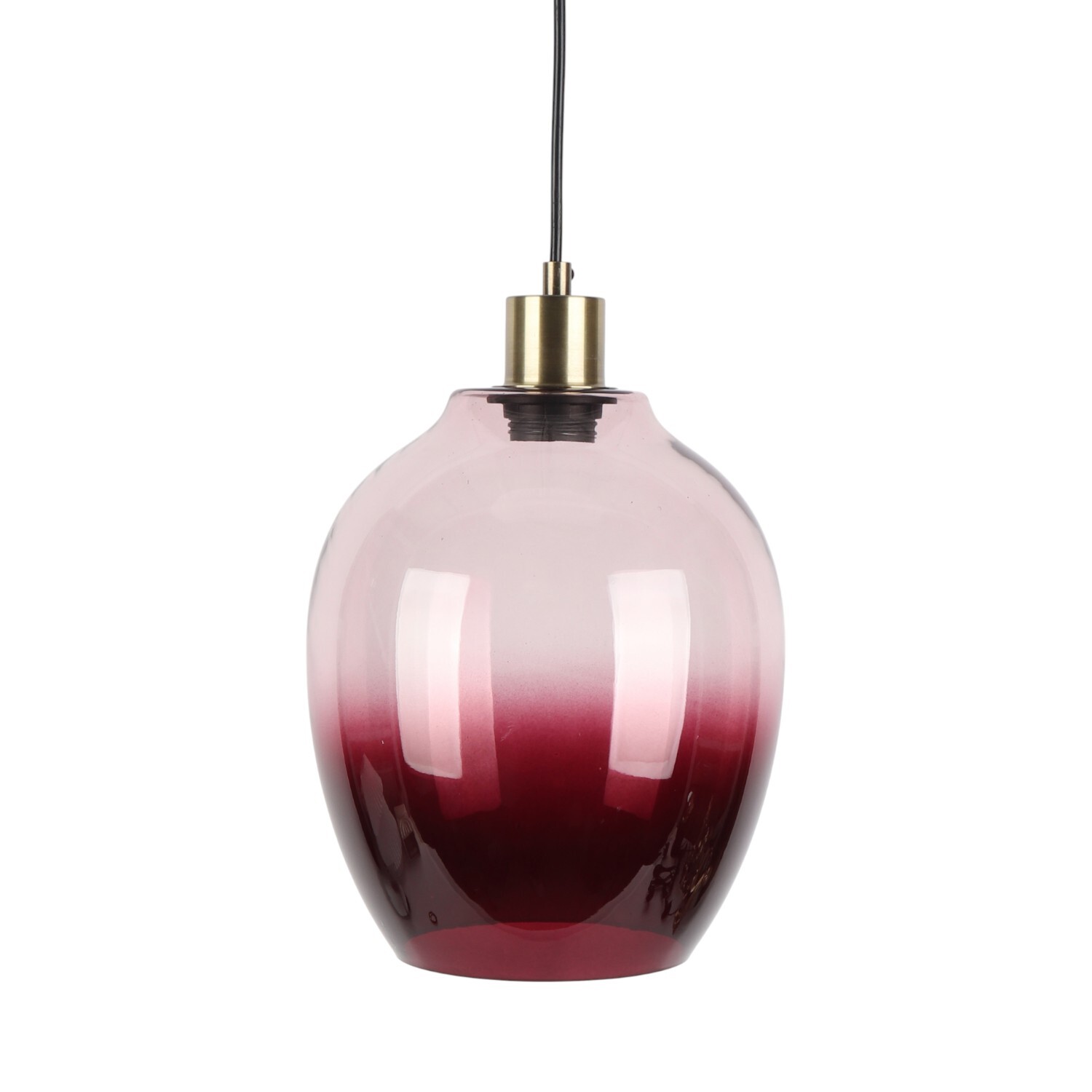 Quinn Ombre Pendant Burgundy Image 1