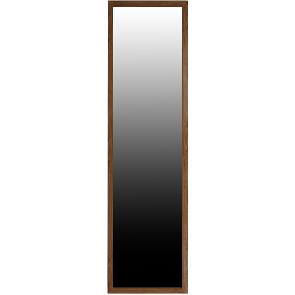 Single Wood Effect Over The Door Mirror in Assorted styles Image 3