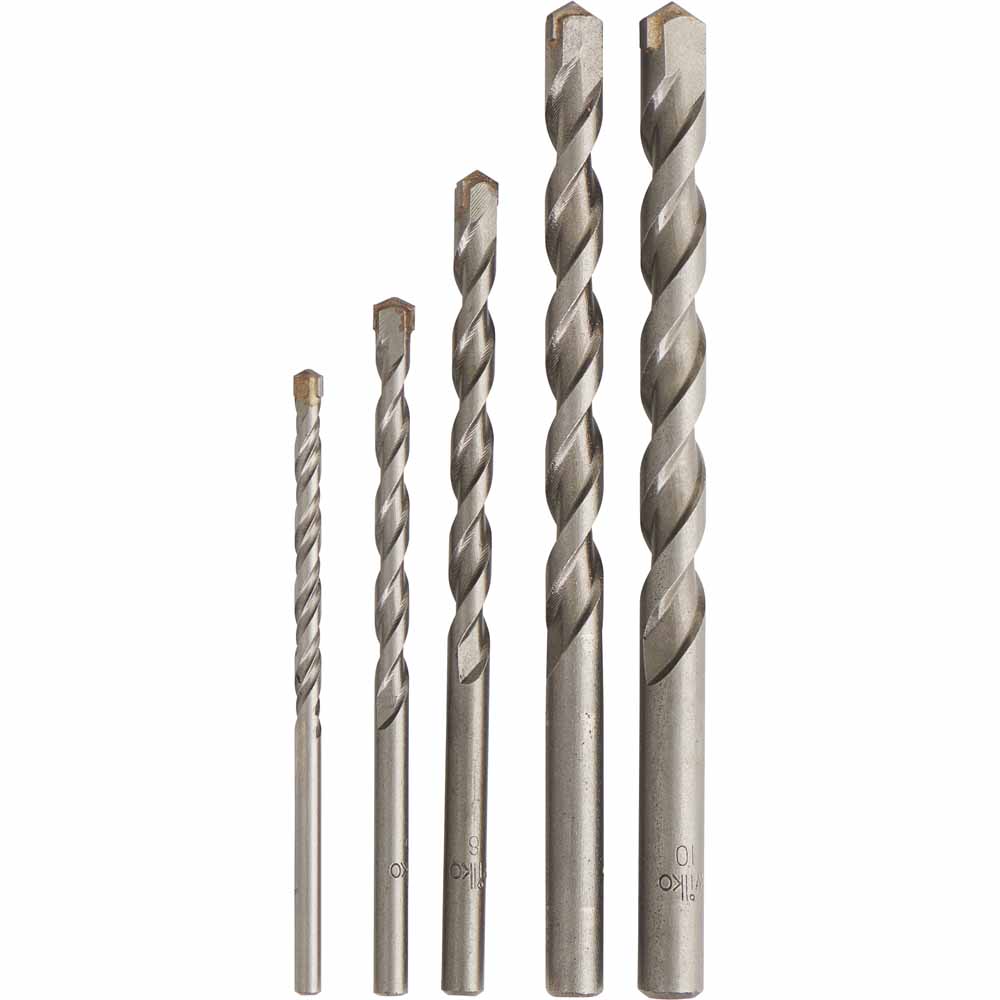 Wilko Masonry Plus Drill Bit Set 5PC Wilko