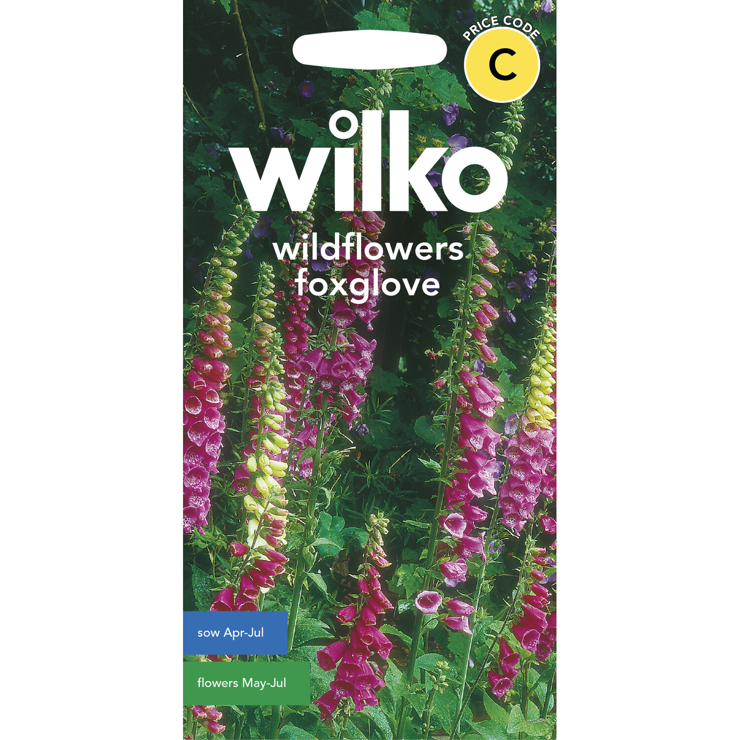 Wilko Wildflowers Foxglove Seeds Image 1