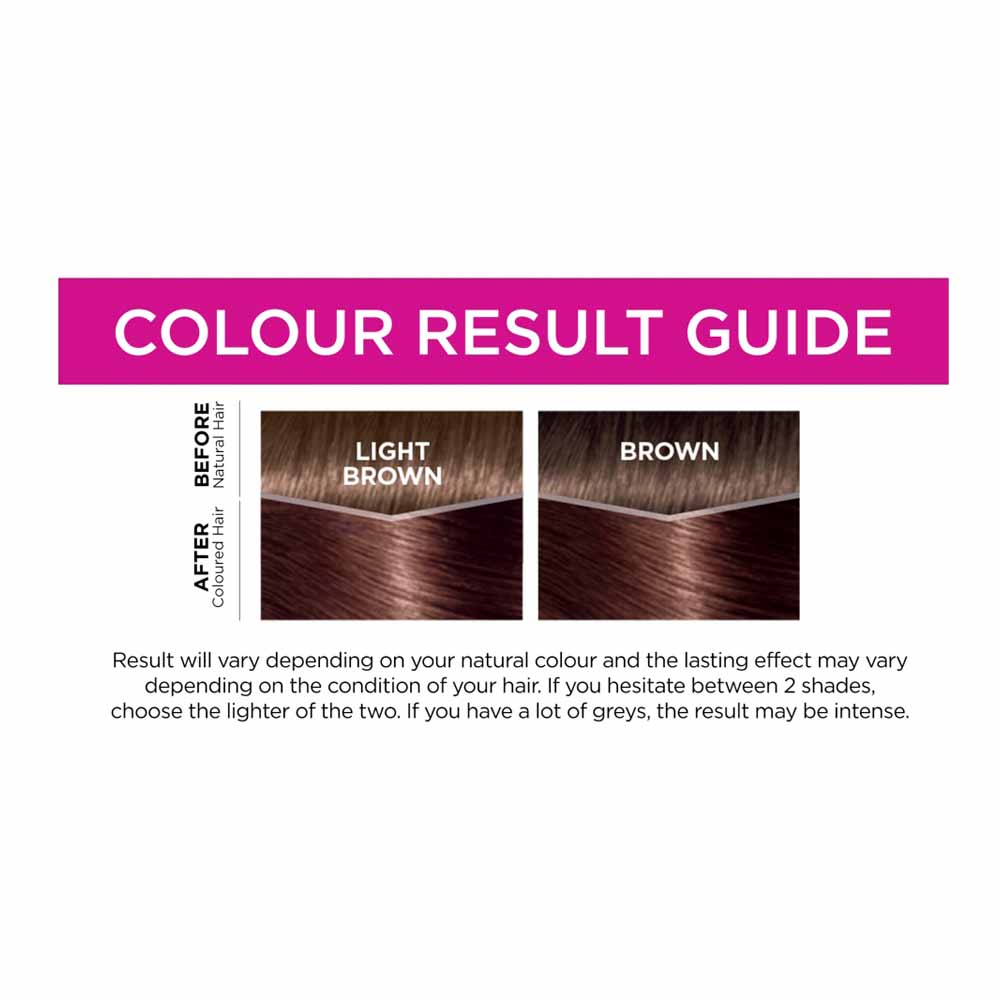 L'Oreal Paris Casting Creme Gloss 500 Medium Brown Semi-Permanent Hair Dye Image 4
