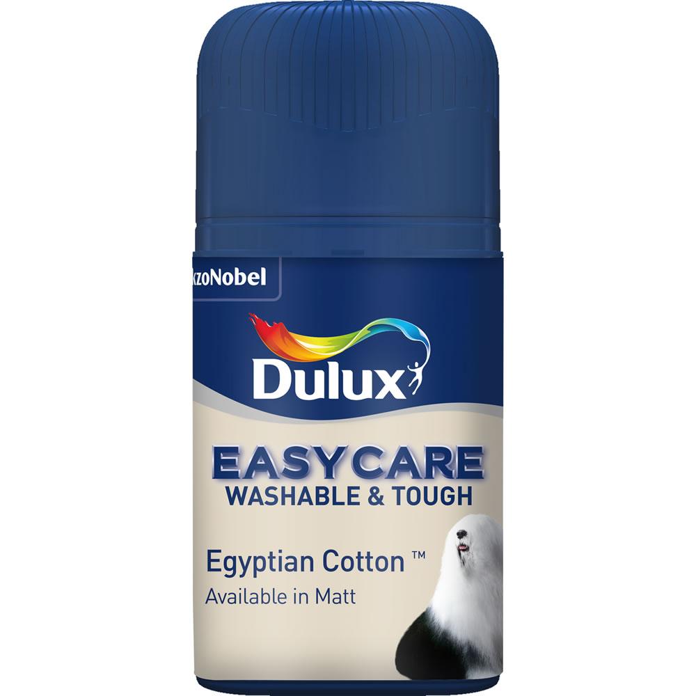 Dulux Easycare Egyptian Cotton Matt Emulsion PaintTester Pot 50ml Image 1