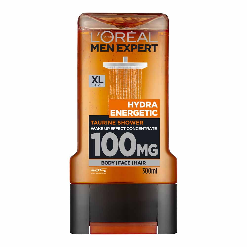 L’Oréal Paris Men Expert Hydra Energetic Shower Gel 300ml Image 1