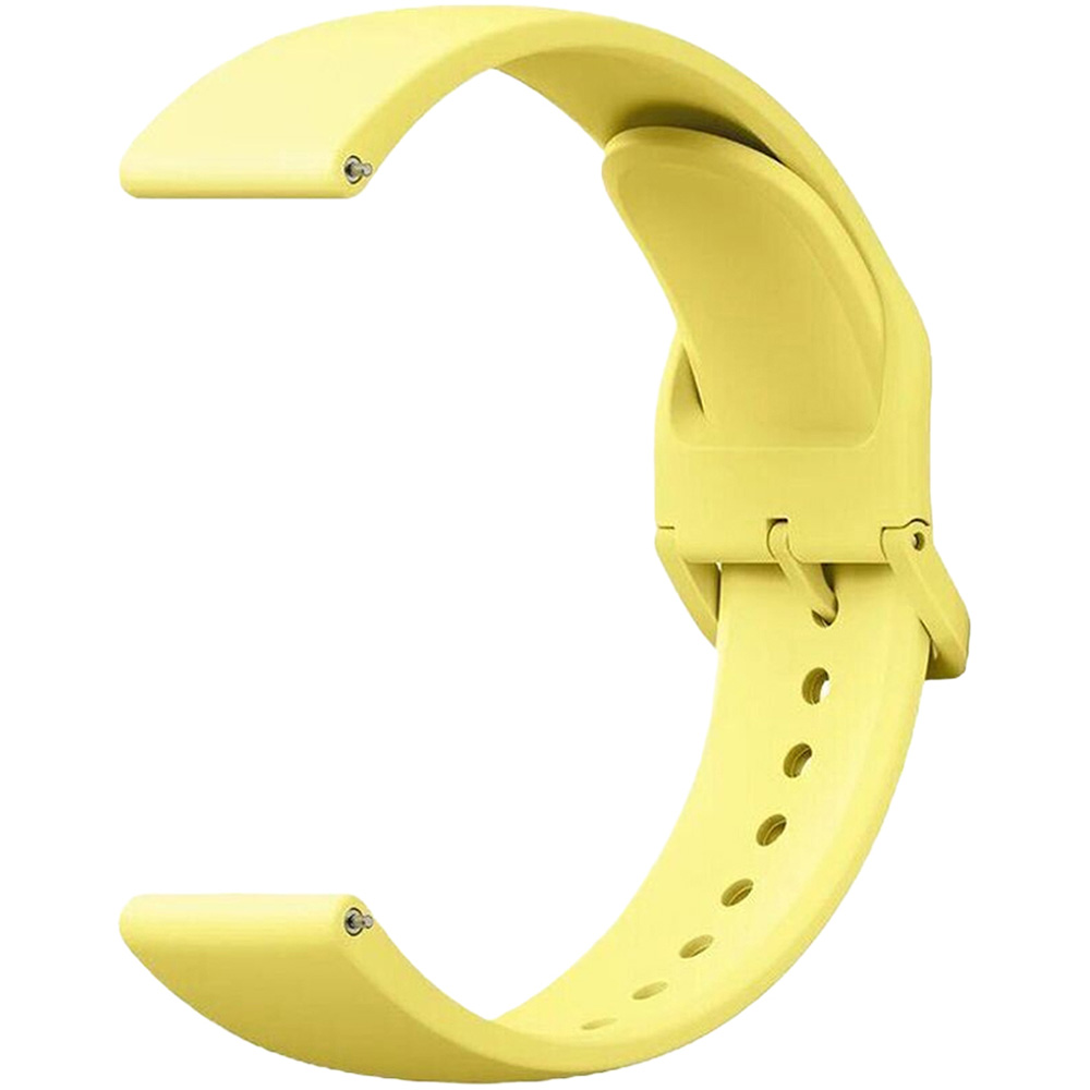 Xiaomi Redmi Lemon Yellow Watch TPU Strap Image 1