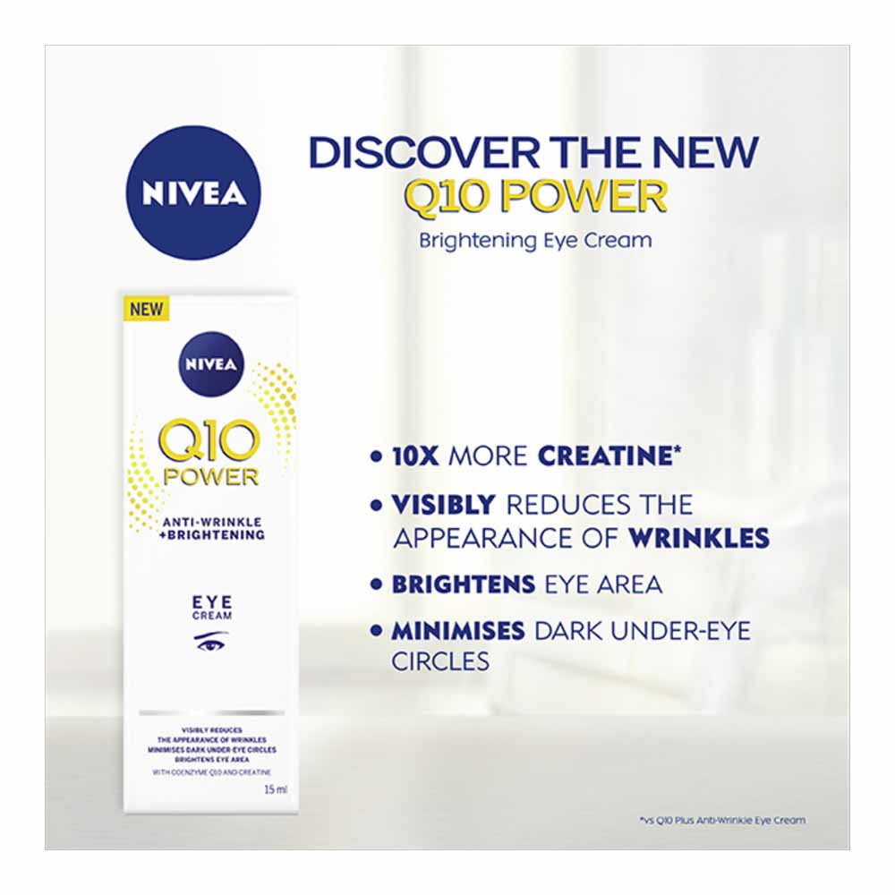 Nivea Q10 Power Anti-Wrinkle Eye Cream 15ml Image 2