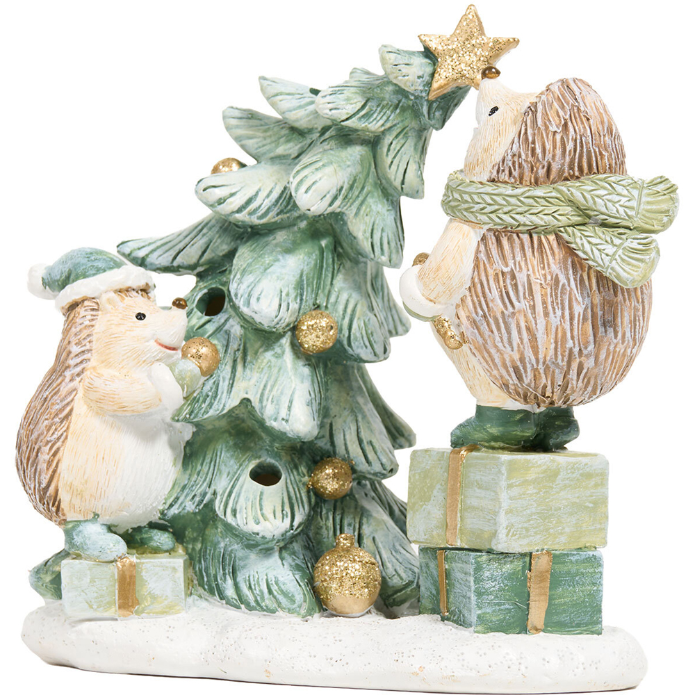 Light Up Christmas Hedgehog Ornament Image 3