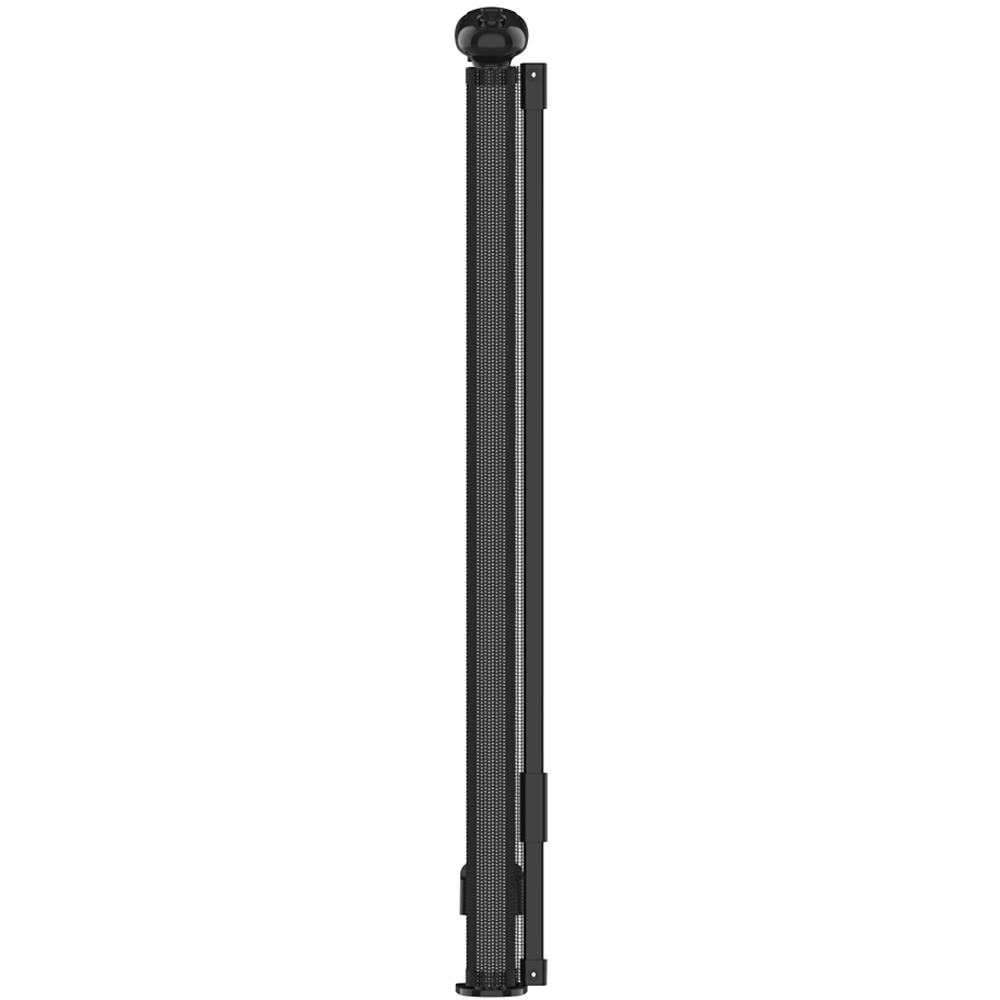 Living and Home Black Retractable Baby and Pet Gate Image 3