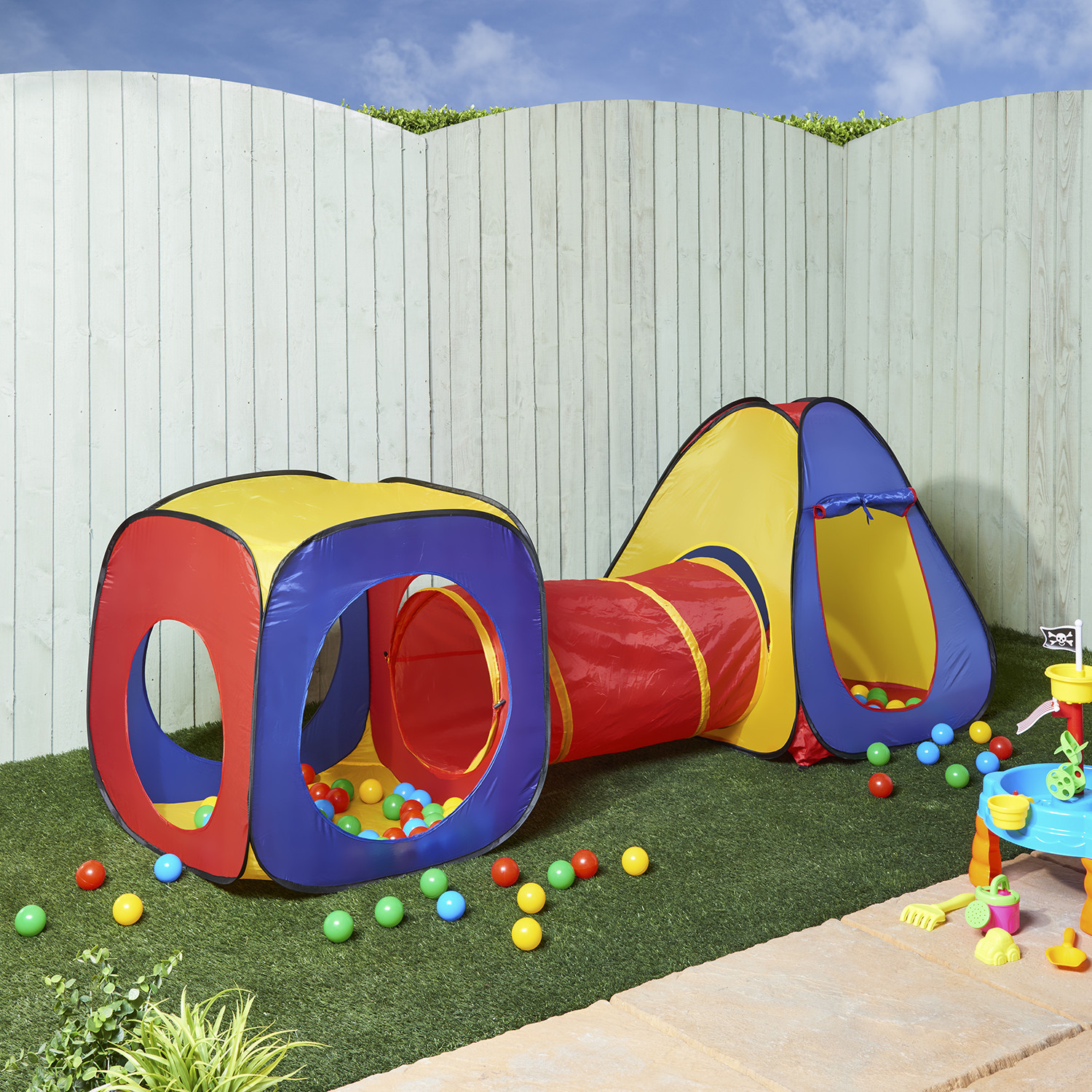 Pop Up Tent and Tunnel Set Image 1