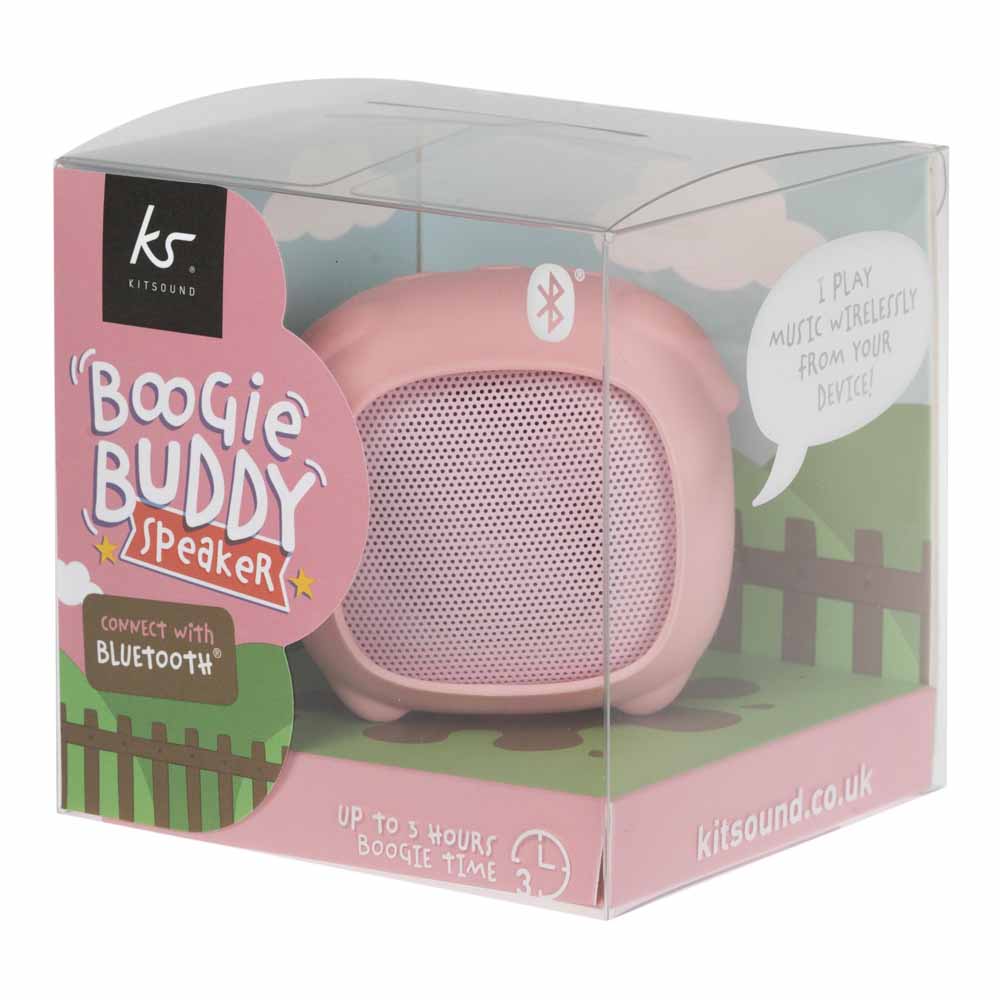 KitSound Boogie Buddy Bluetooth Speaker Pink Image 1