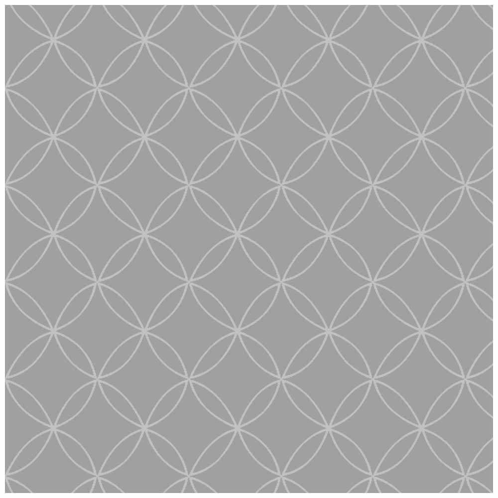 Wilko Geo Circles Grey Wallpaper Image 1