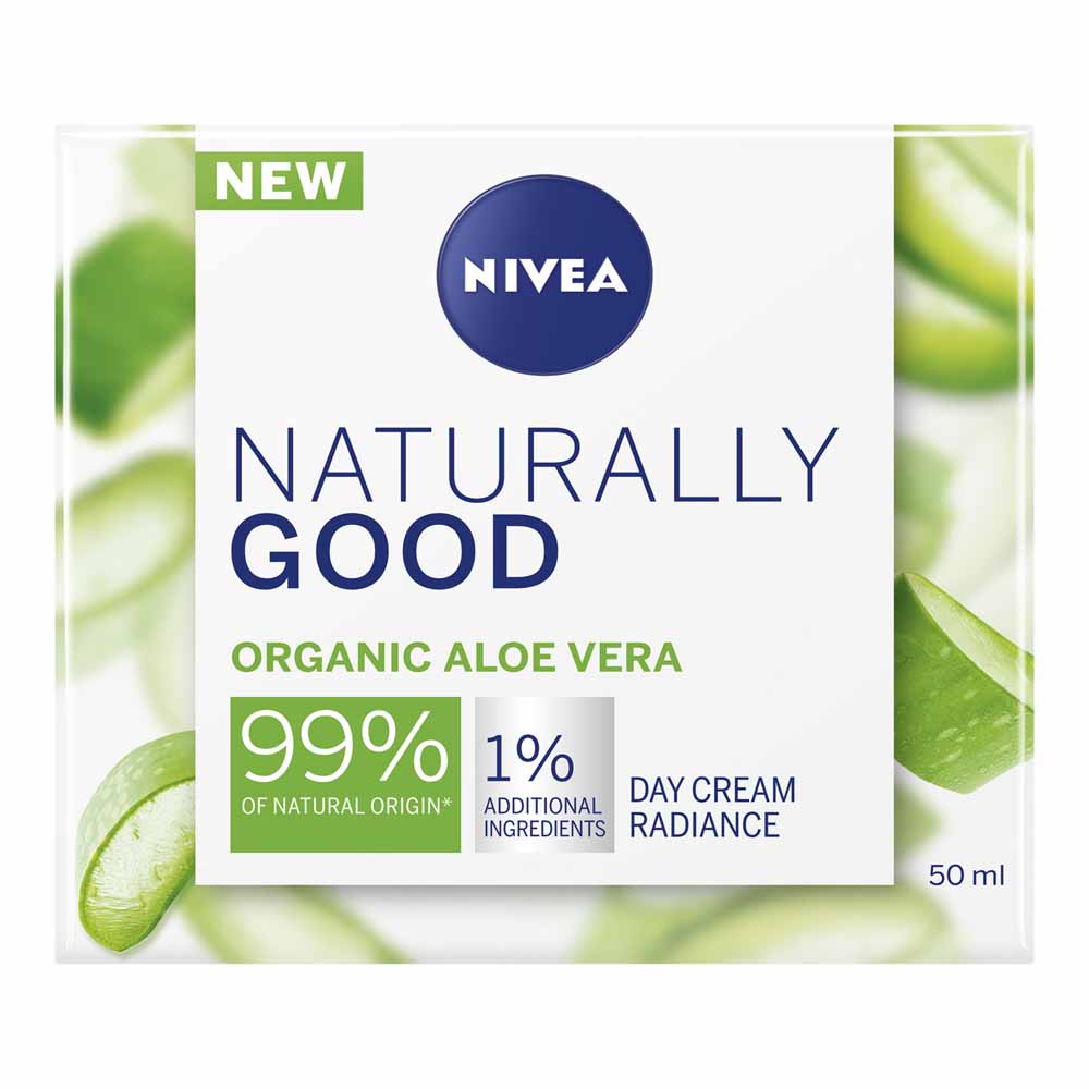 Nivea Naturally Good Aloe Vera Day Cream 50ml Image