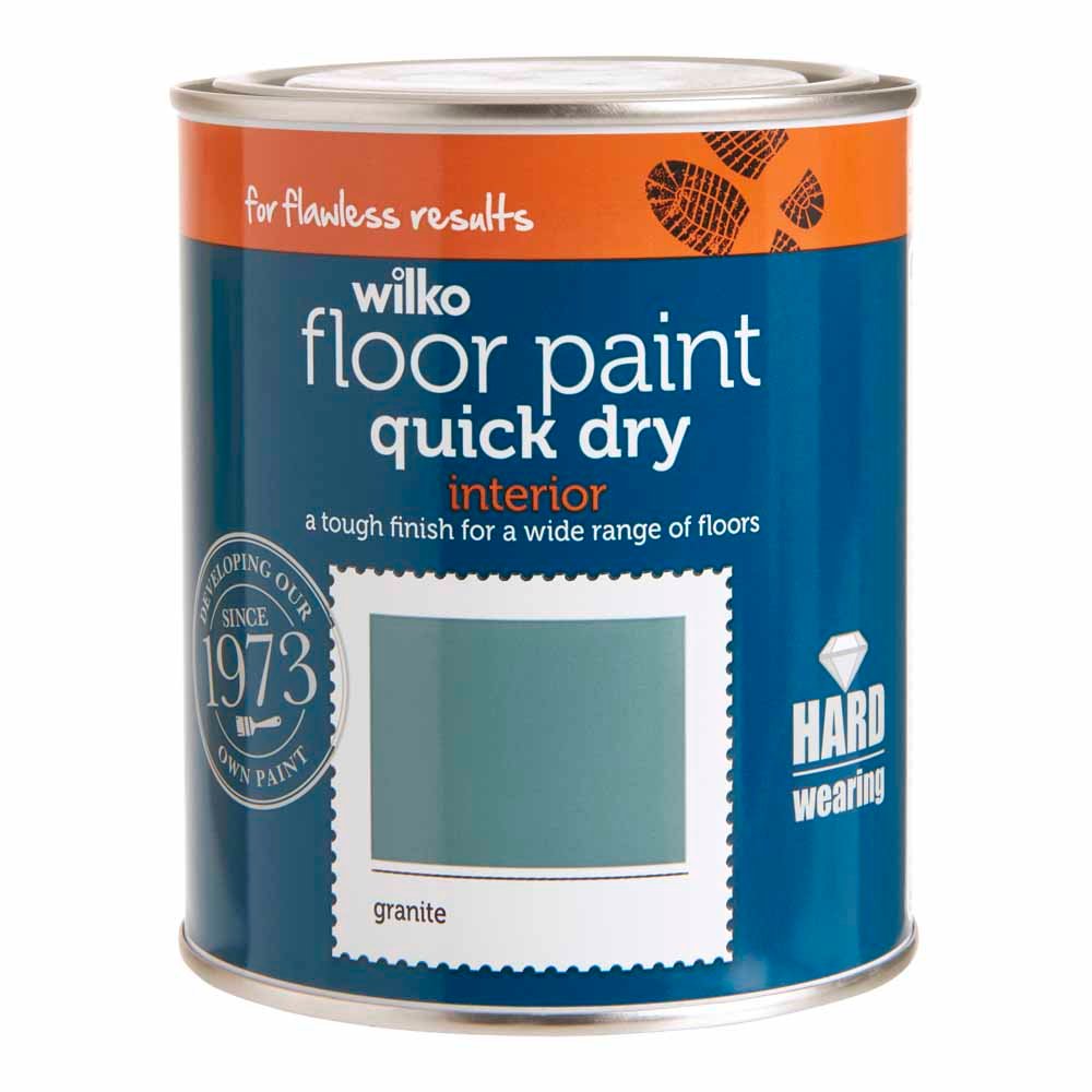 Wilko Quick Dry Granite Floor Paint 750ml Image 2