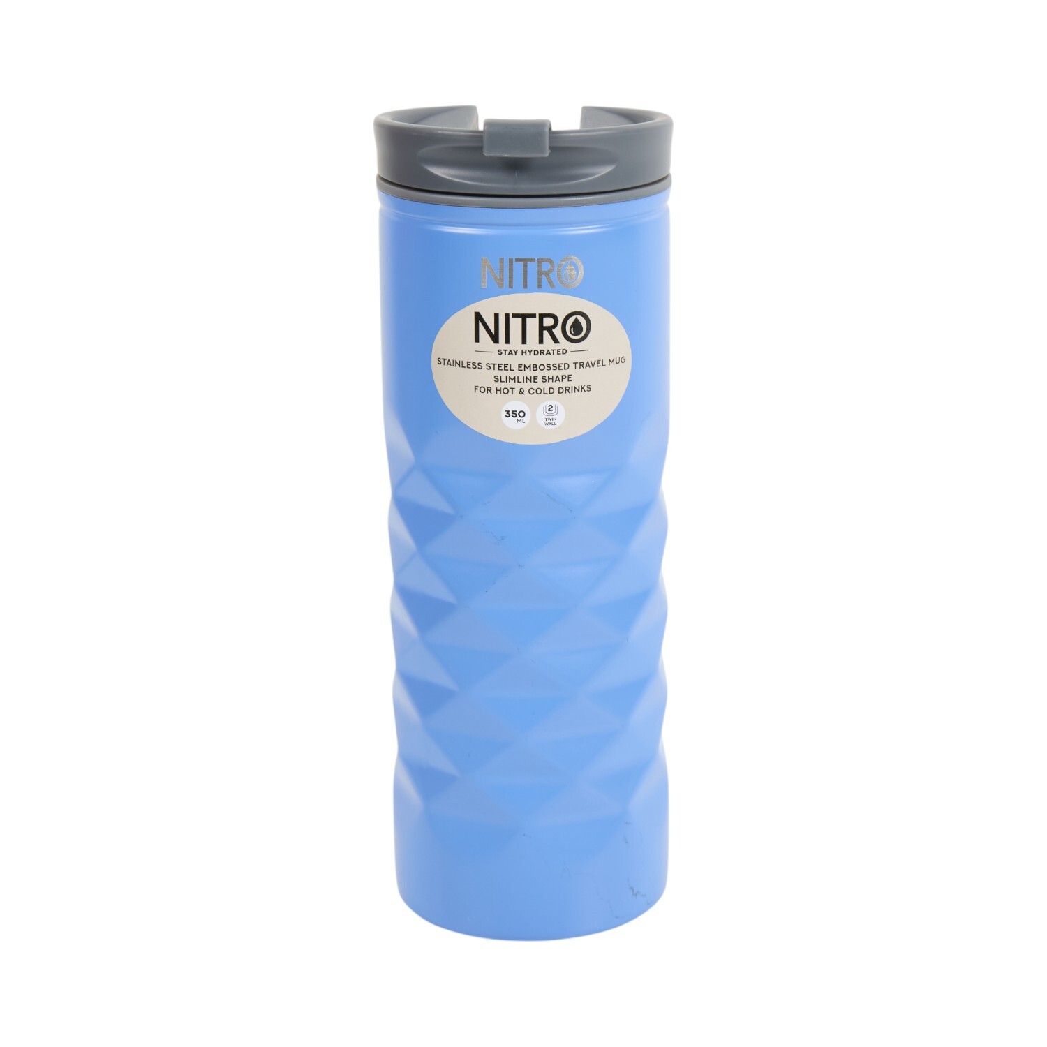 Nitro Stainless Steel Embossed Mug Image 5
