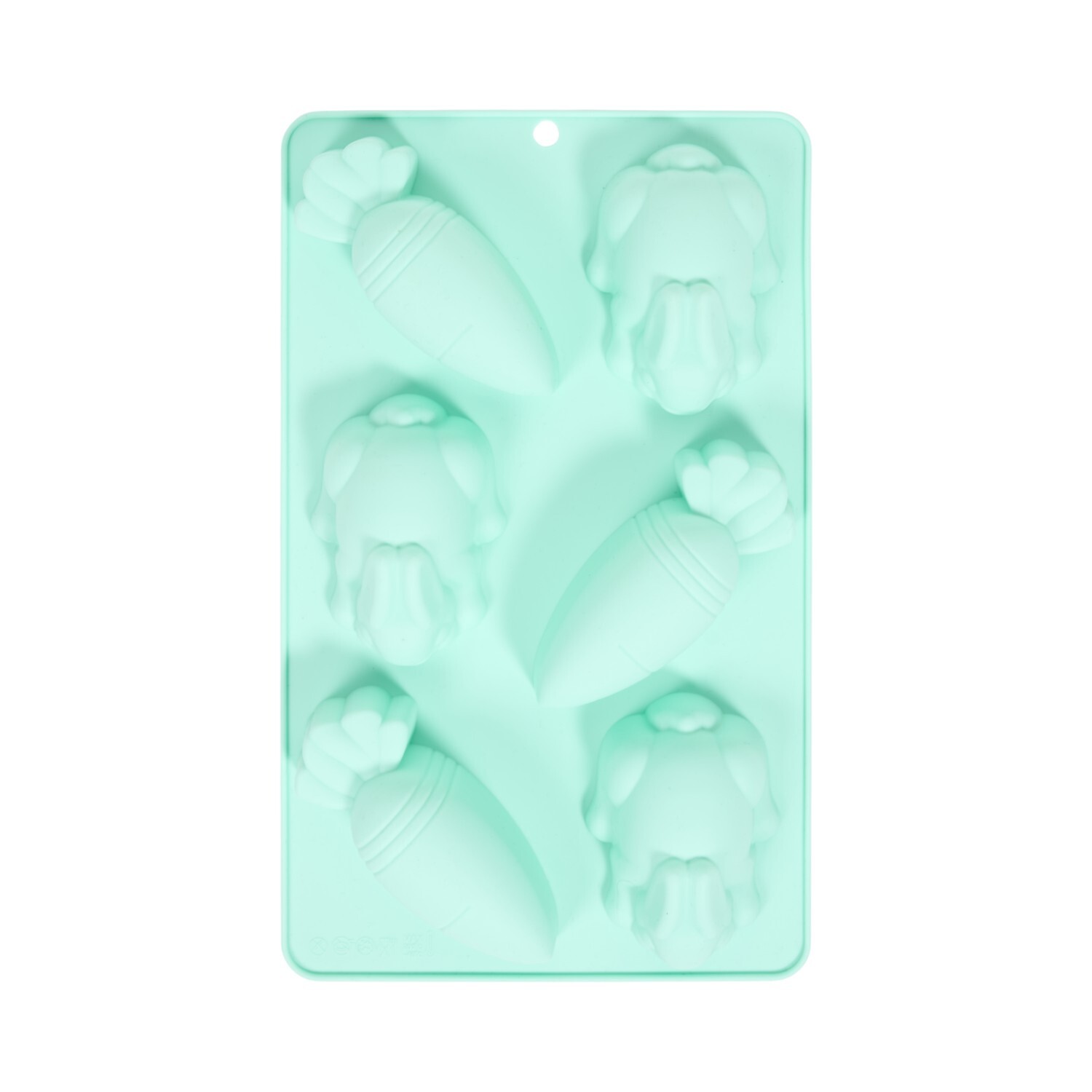 Easter Carrots and Bunny Silicone Mould Image 5