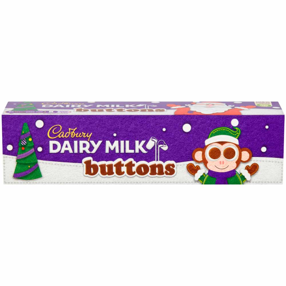 Cadbury Dairy Milk Chocolate Buttons Tube 72g Image 2