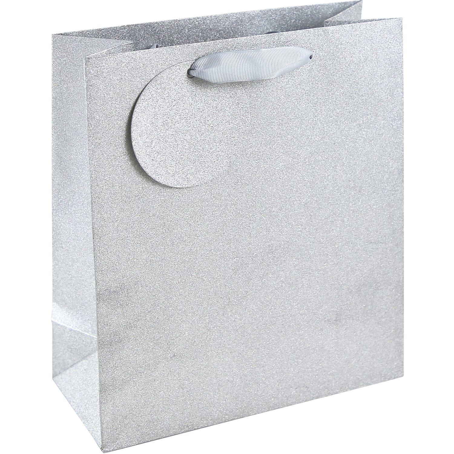 Shimmer Gift Bag - Silver / Medium Image 1