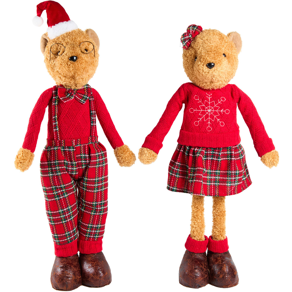 Bear Family with LED Sleigh Image 6