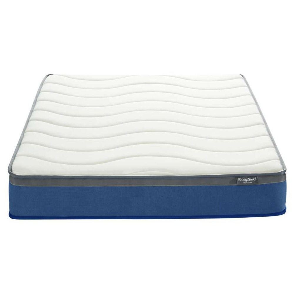 SleepSoul Nebula Double White 600 Pocket Sprung Foam Mattress Image 2