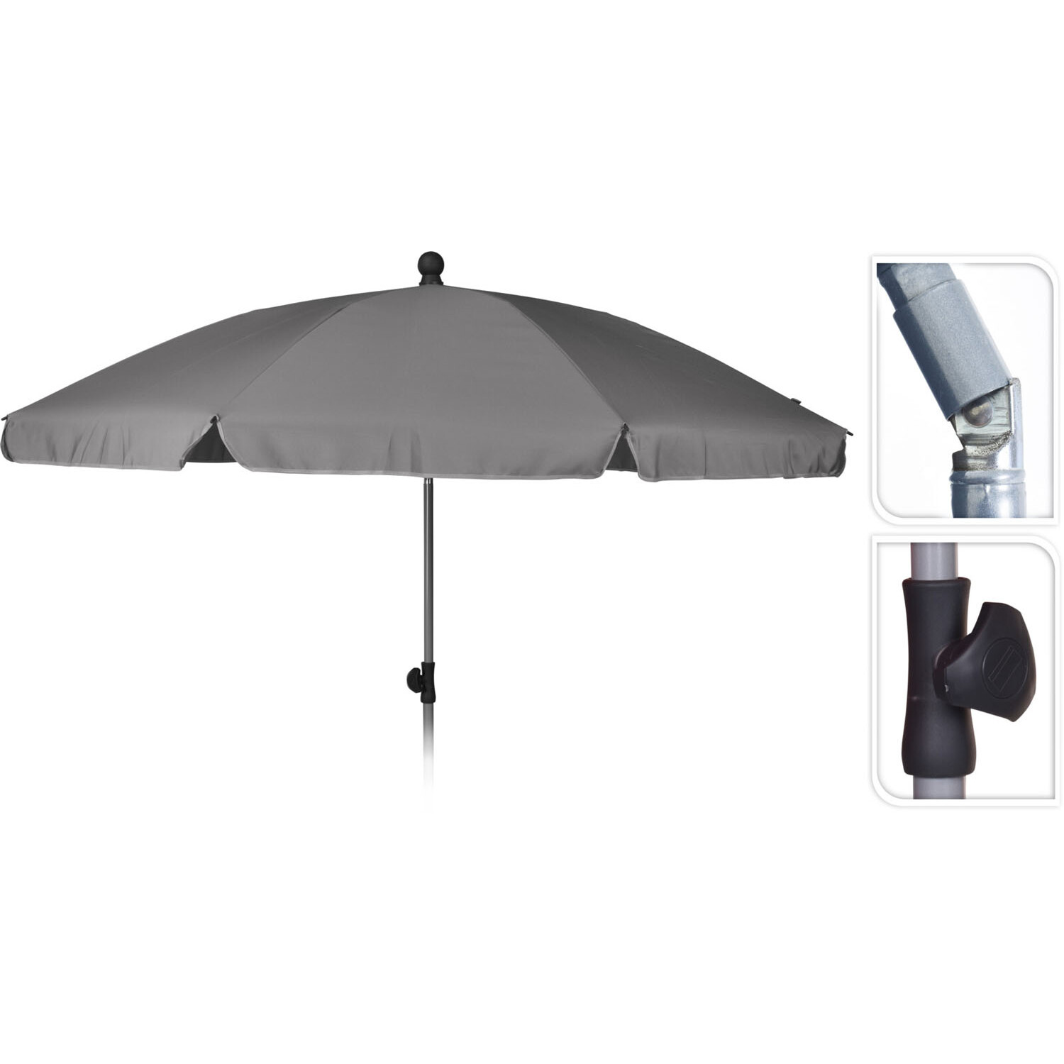 Koopman Beach Umbrella - Grey Image