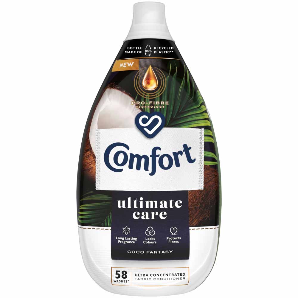 Comfort Coconut Ultimate Care Fabric Conditioner 58 Washes Case of 6 x 870ml Image 2