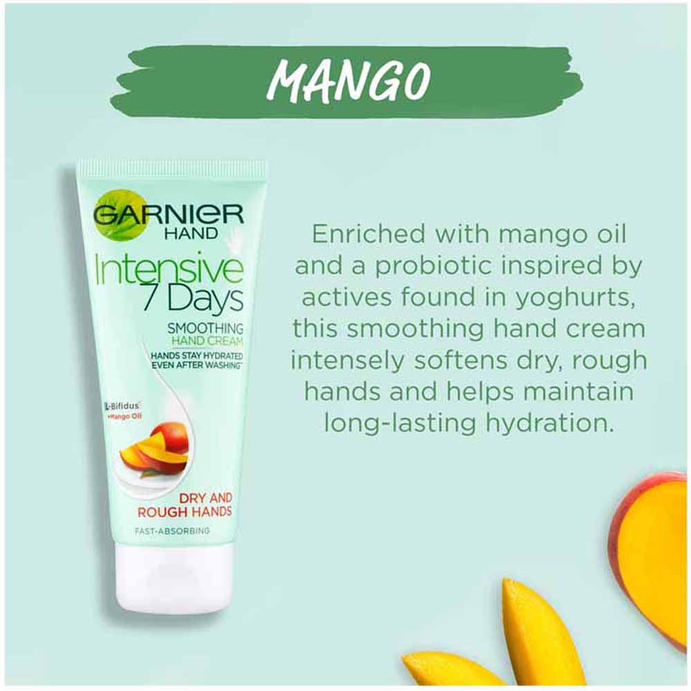Garnier Intensive 7 Day Mango Hand Cream 100ml Image 4