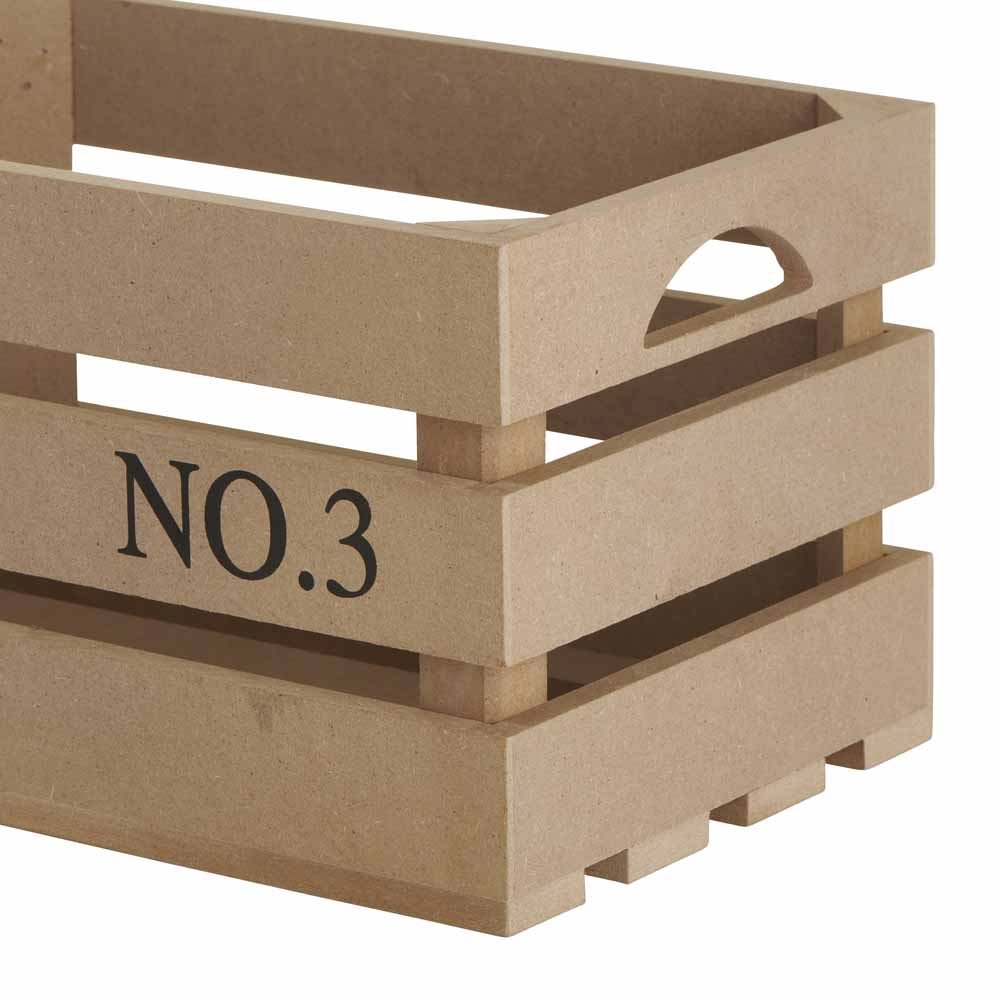Wilko MDF Crates 3 Pack Wilko