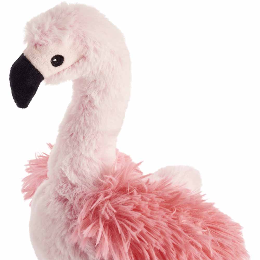 Wilko Tula the Flamingo Plush Soft Toy 25cm Image 2