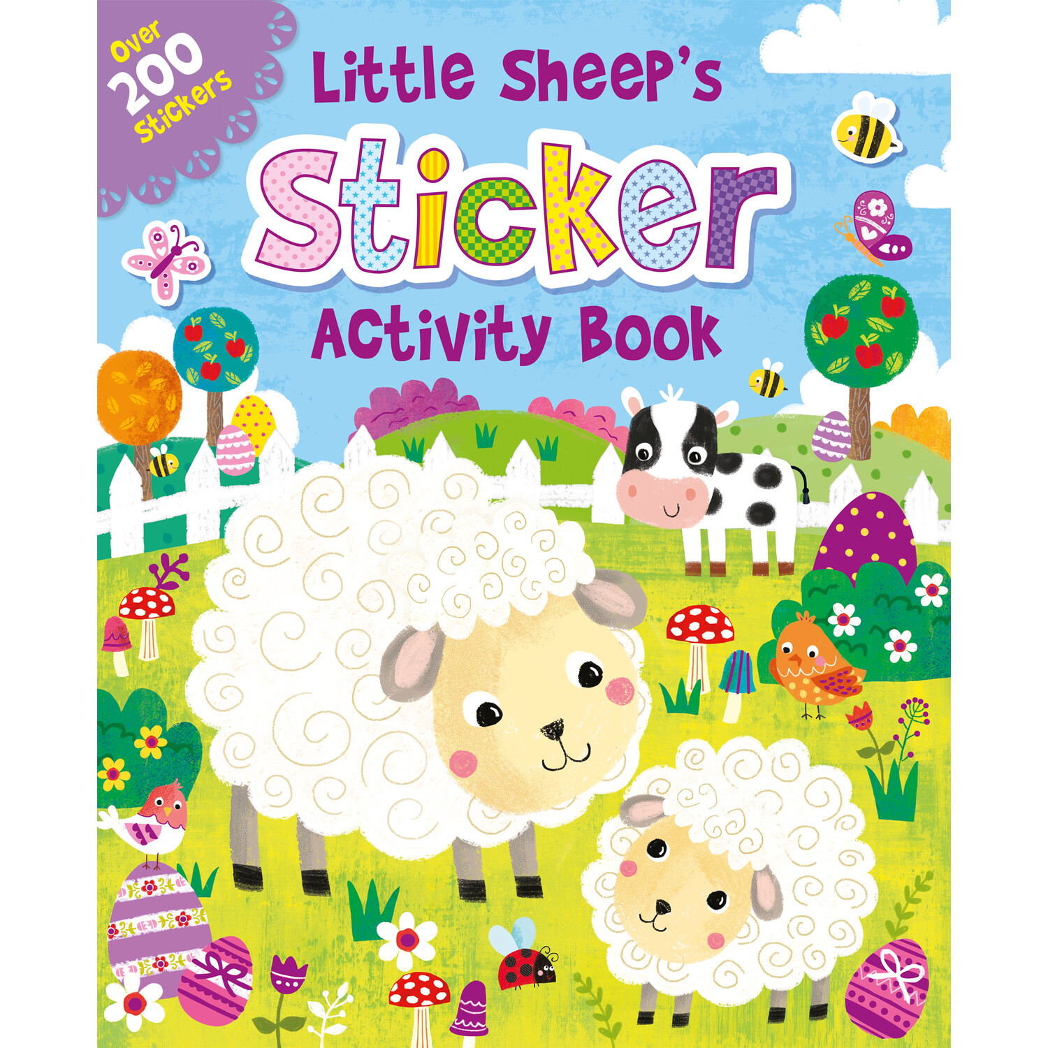 Sheep or Bunny Sticker Book Image 3