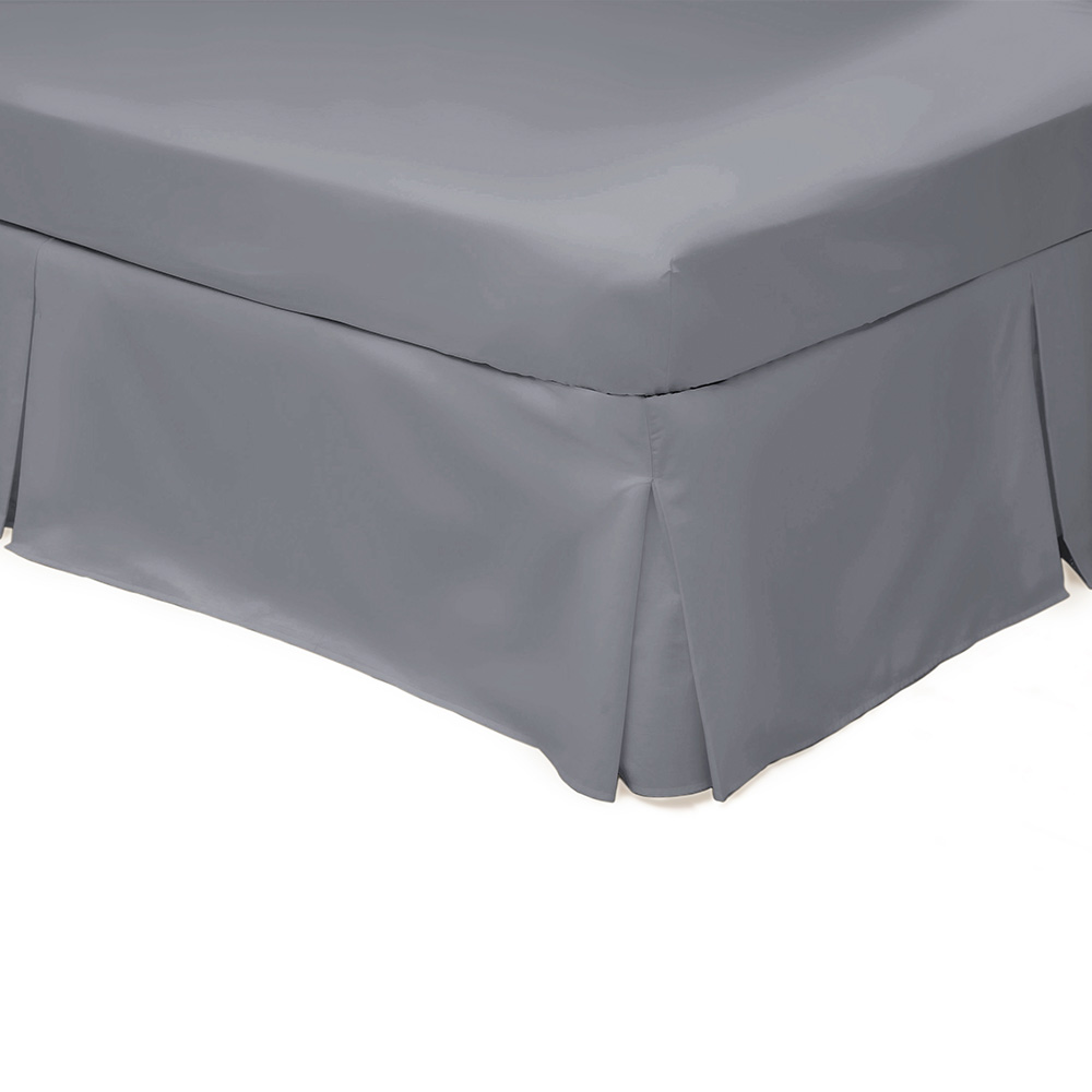 Serene King Size Grey Platform Valance Image 1