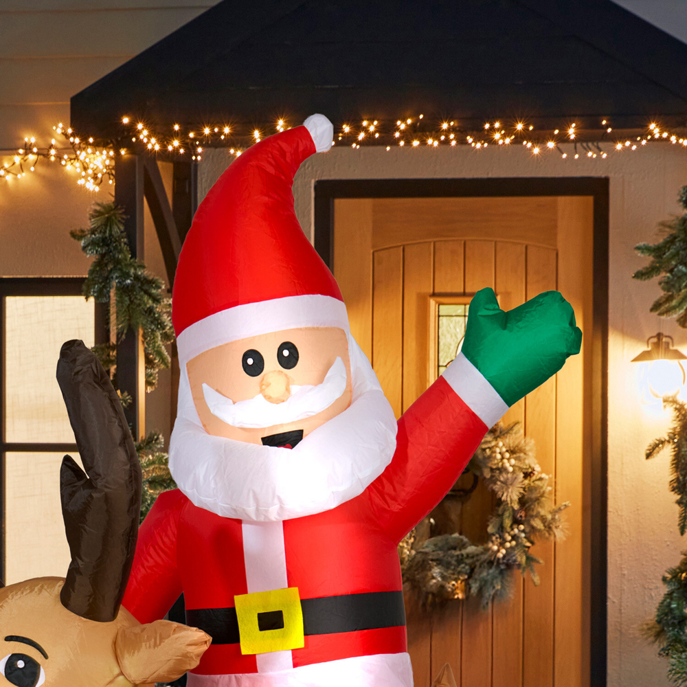 Rodeo Santa Inflatable Image 5