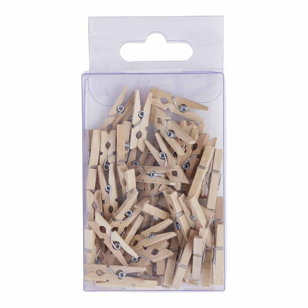 Wilko Mini Pegs Image