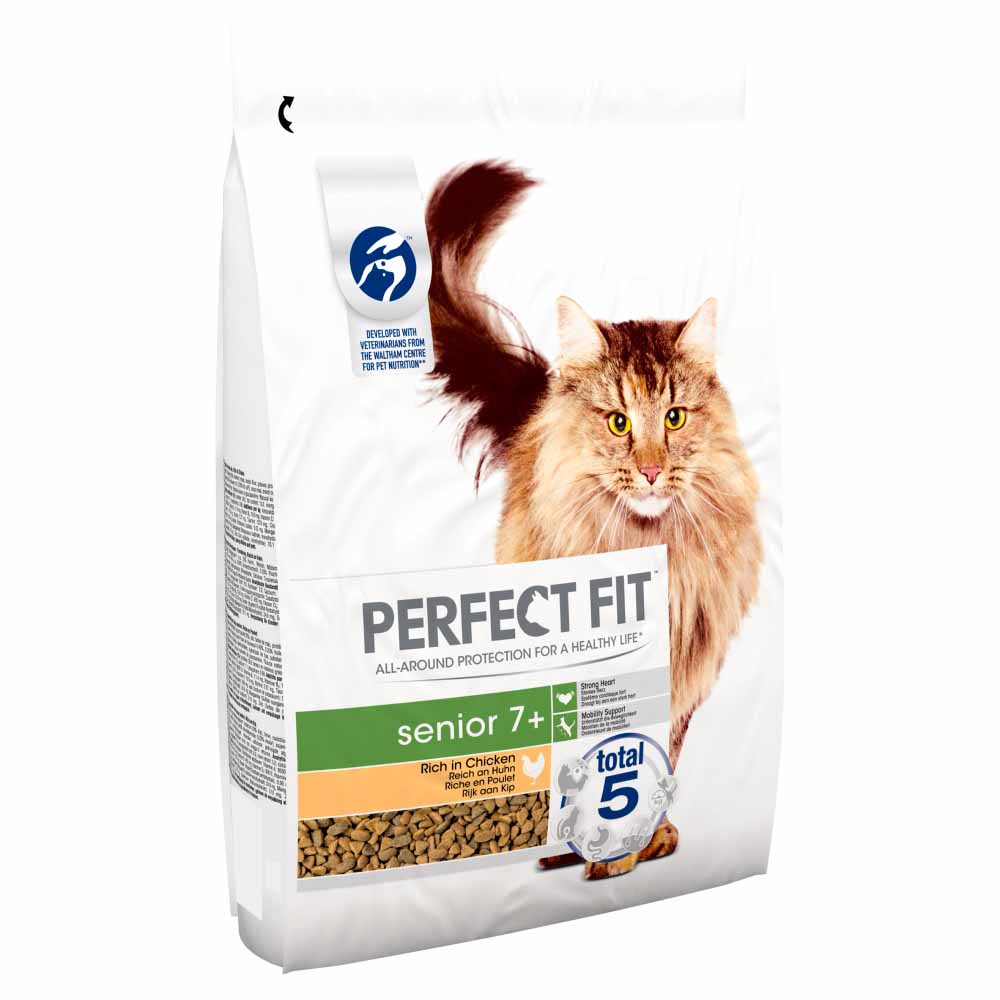 Perfect Fit Senior 7 Years+ Chicken Complete Dry Cat Food 2.8kg Image 2