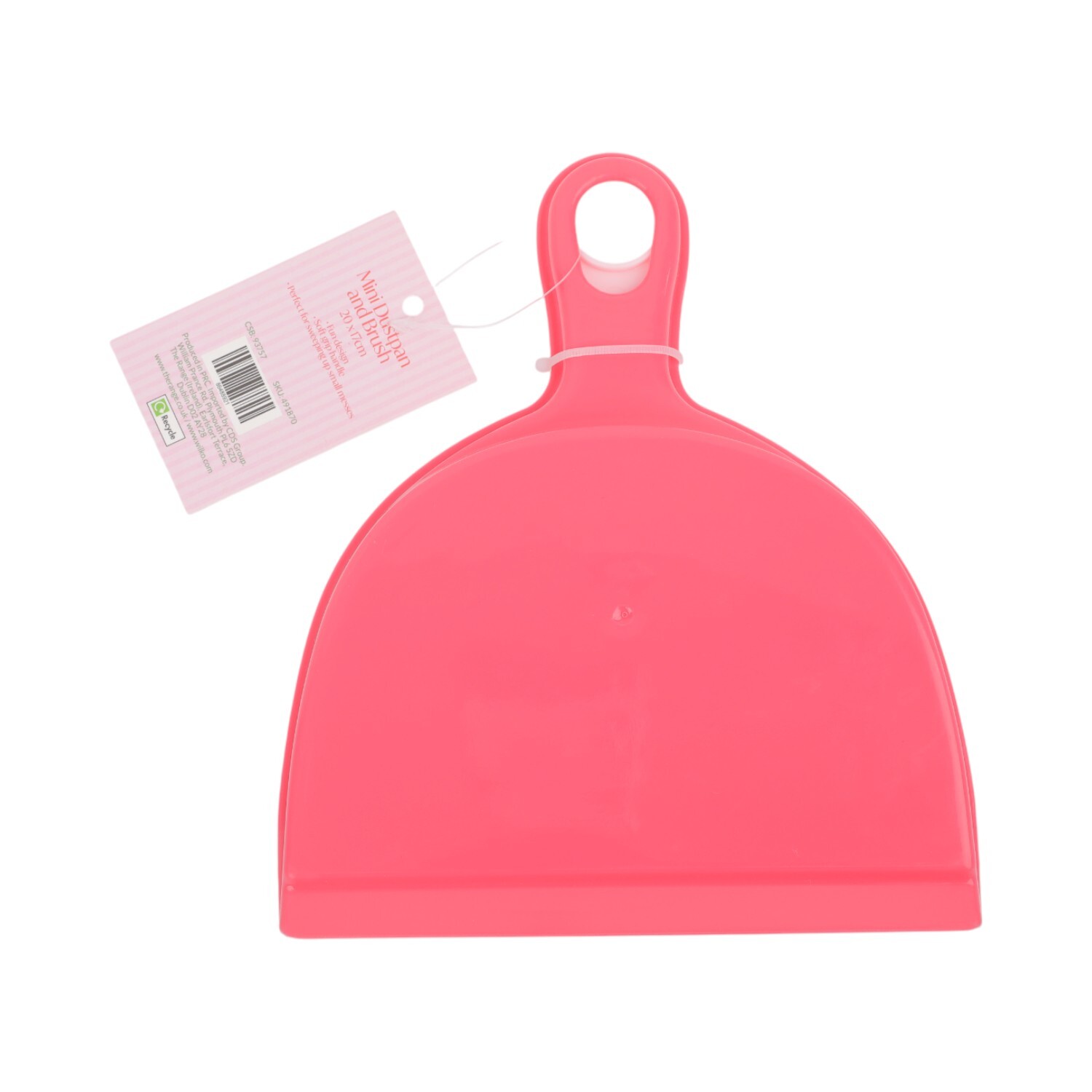 Berry Sweet Mini Dustpan and Brush Pink Image 3