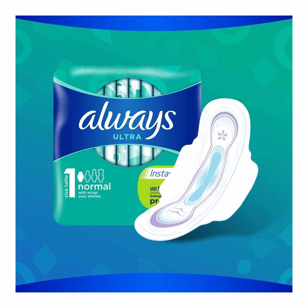 Always Ultra Normal Plus Sanitary Towels 14 pack Image 8