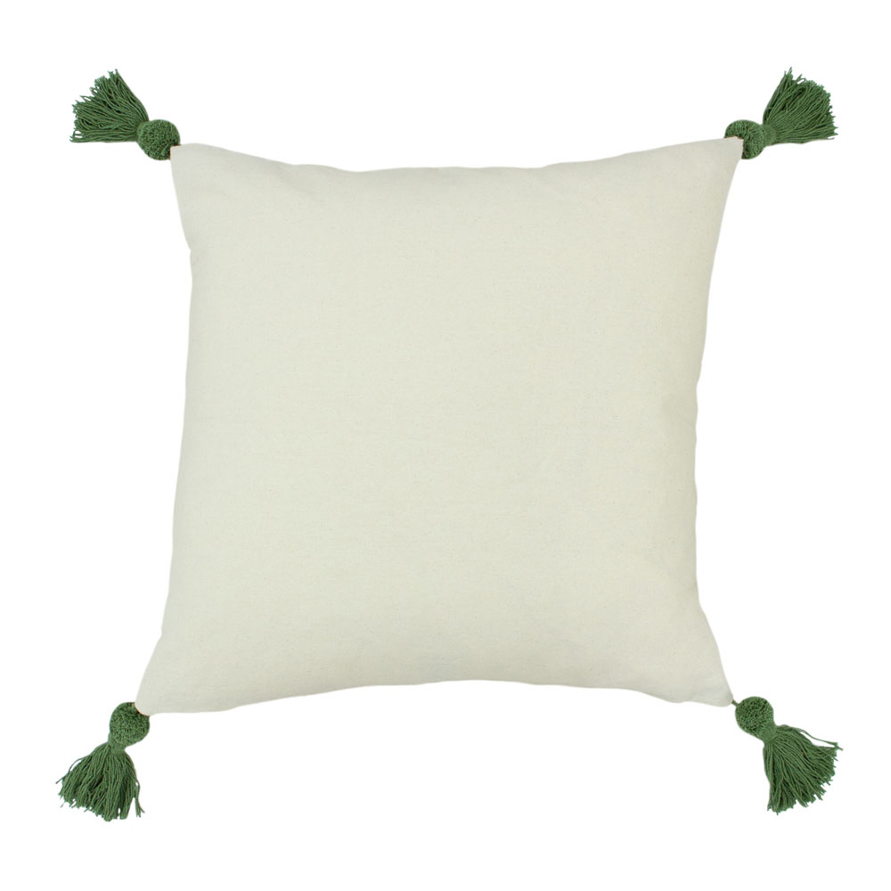 furn. Ezra Sage Embroidered Cushion Image 2