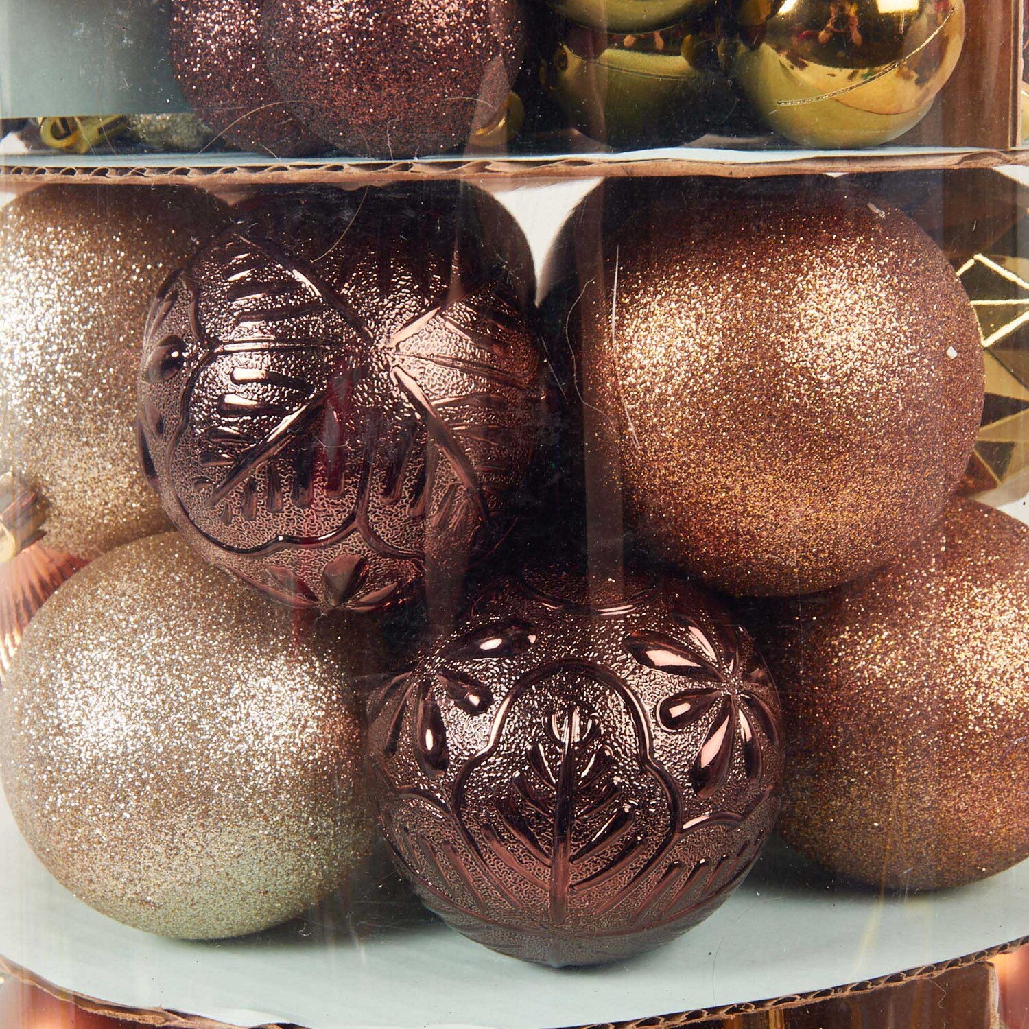 Pack of 120 Amber Charm Bauble Image 9