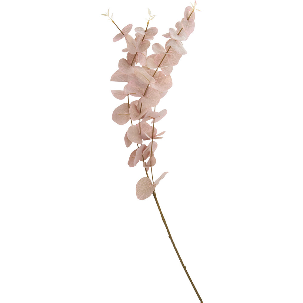 Icy Pink Eucalyptus Single Stem Artificial Plant Image 1