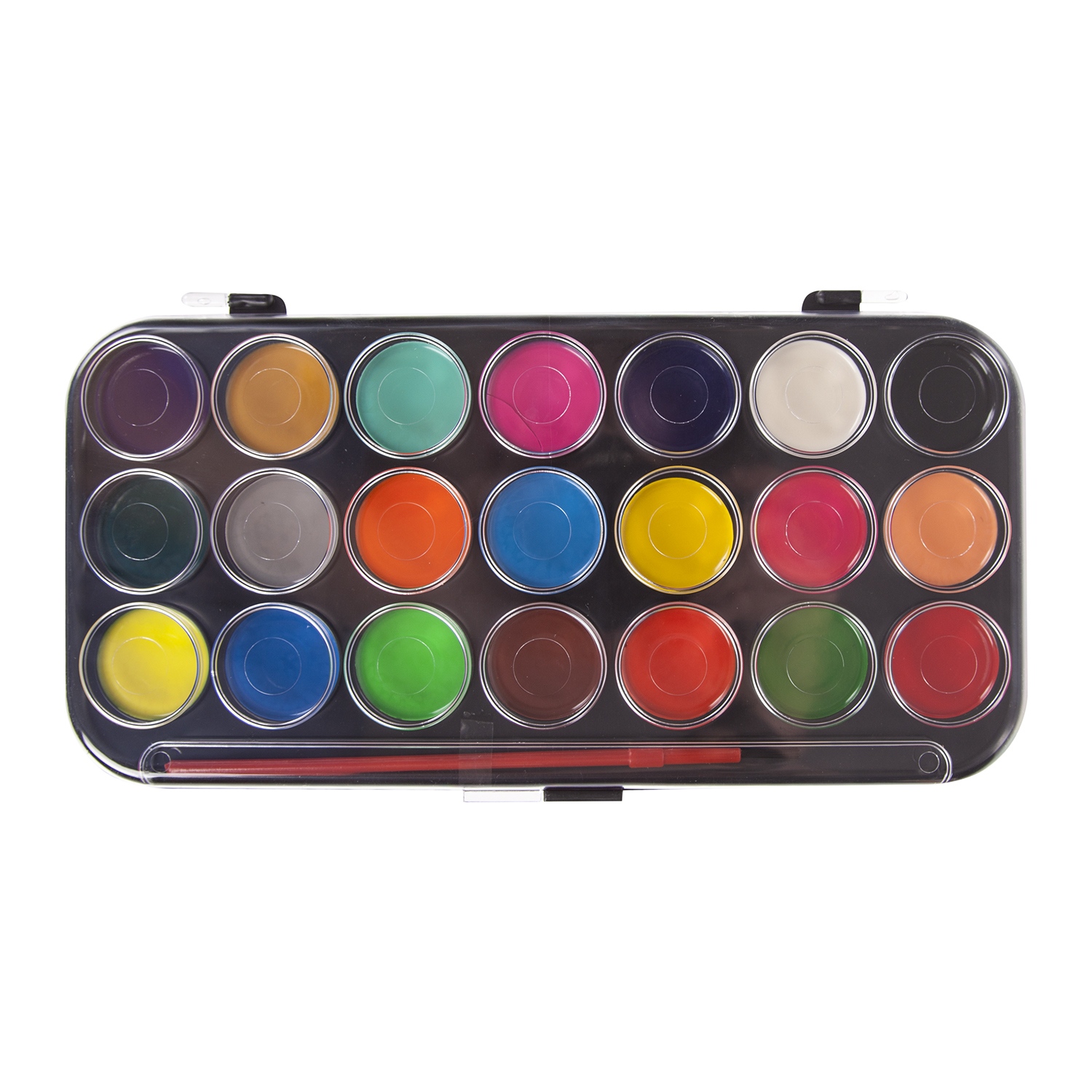 21 Paint and Brushes Set Image 1