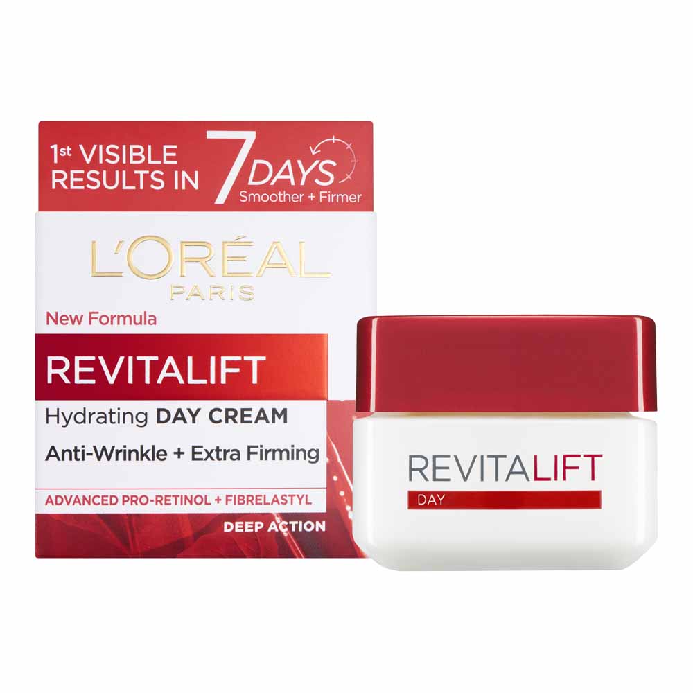 L’Oréal Paris Revitalift Anti Wrinkle Firming Day Cream 50ml Image 2