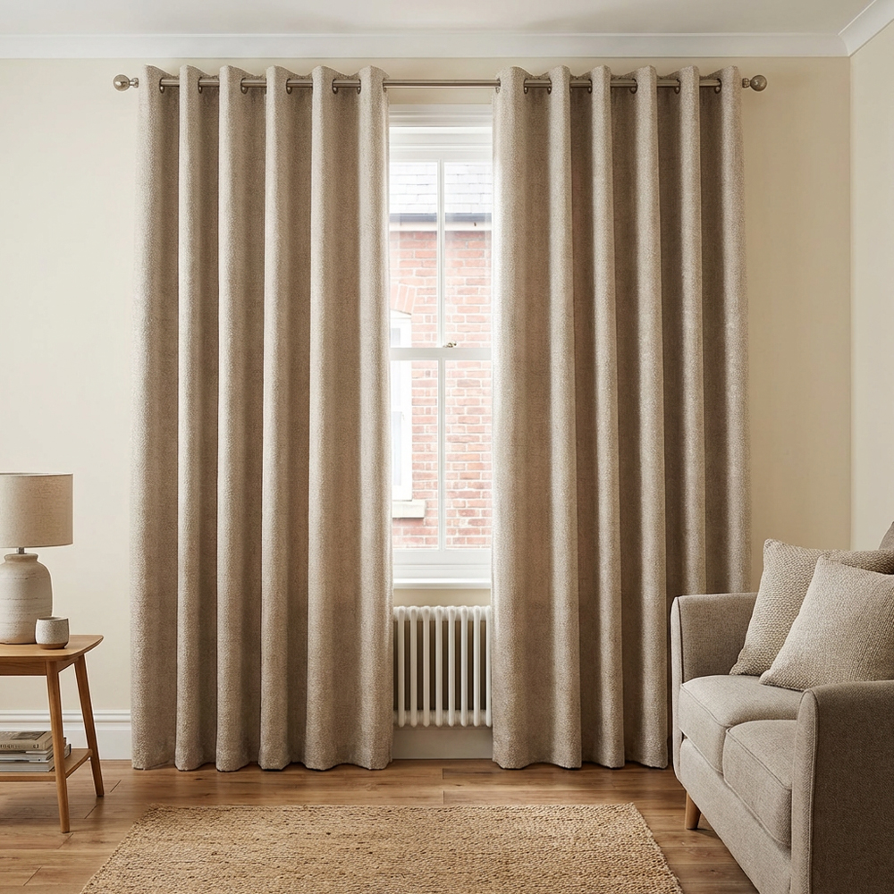 Maison Blackout Curtain Natural 229cm 168cm Image 3