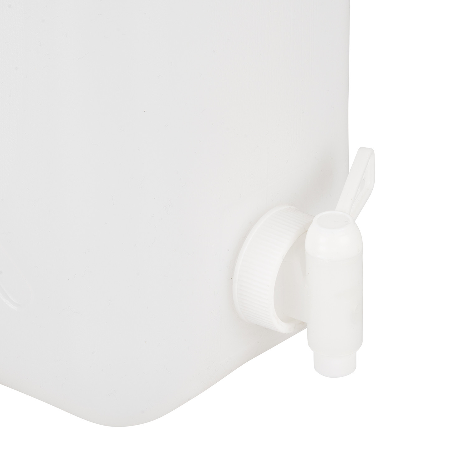 Plastic White Jerry Can 10L Image 2