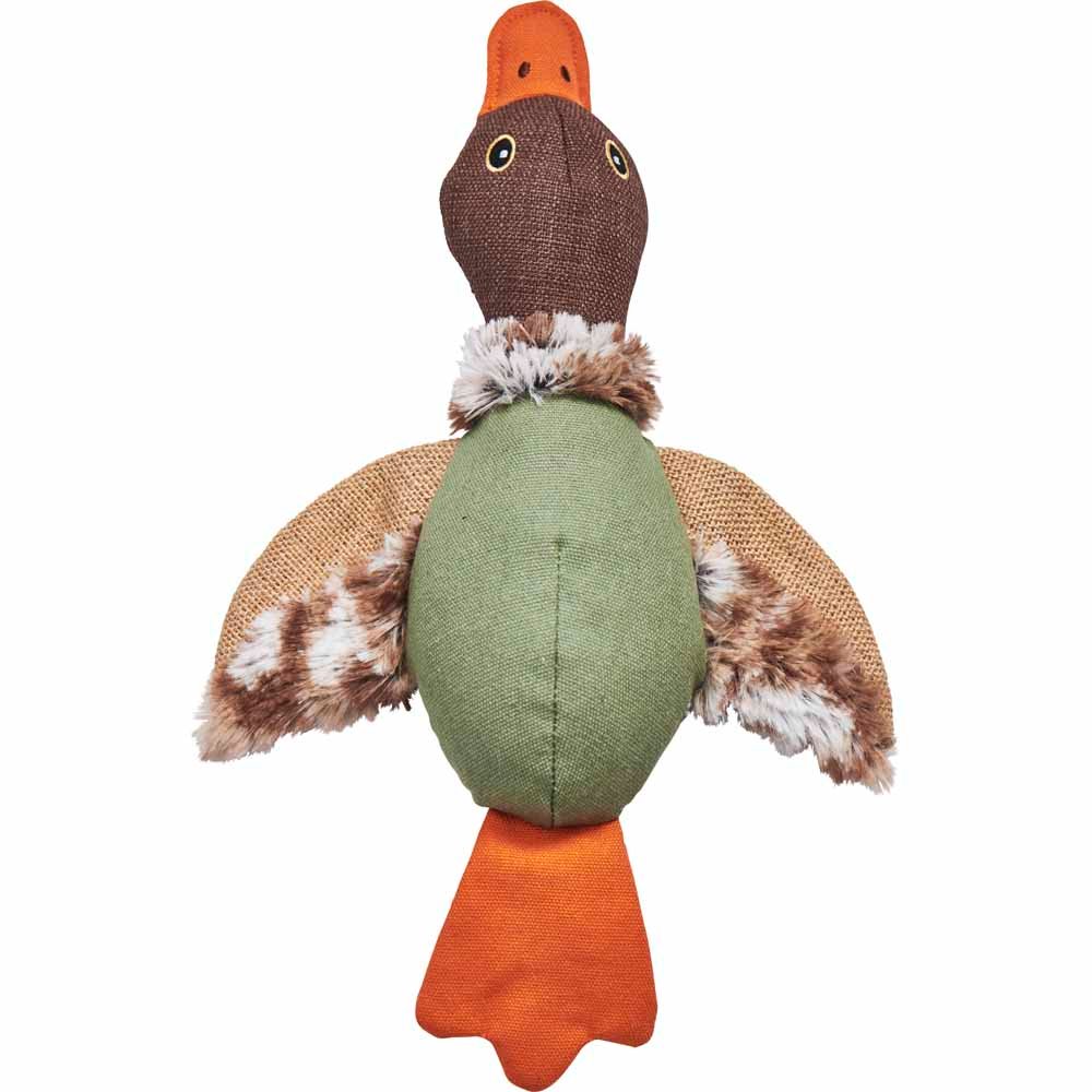 Single Wilko Natural Looking Bird Dog Toy in Assorted styles Image 2